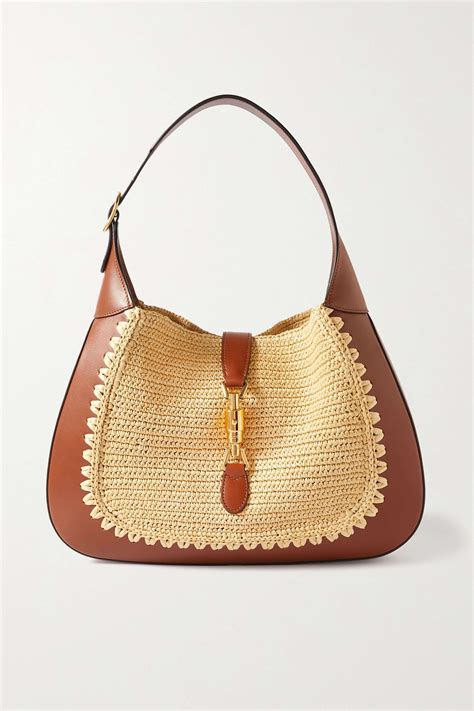 net a porter gucci raffia.